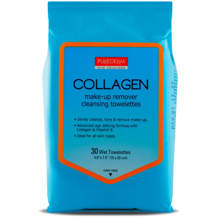 Purederm kollageeniga meigieemaldussalvrätid 30tk