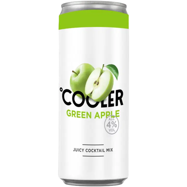 Liviko Cooler Green Apple 4 til-% 33cl tlk