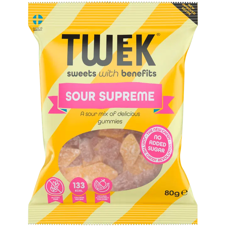 Tweek Sour Supreme hedelmäkaramelli 80g