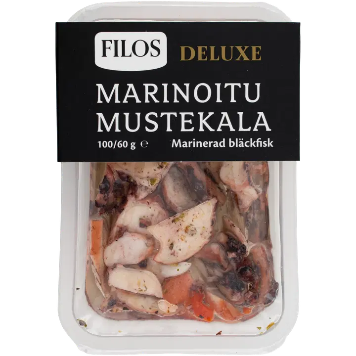 Filos Deluxe marinoitu mustekala 100/60g