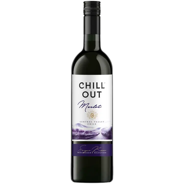 Chill Out Merlot Chile 8 til-% 75cl plo