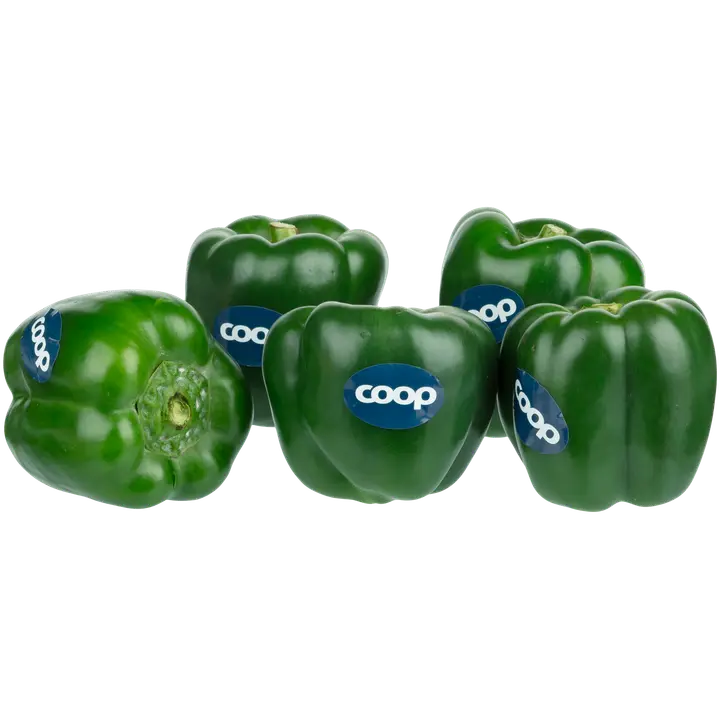 COOP Paprika vihreä pakattu