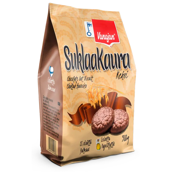 Vanajan Suklaakaurakeksi 300 g