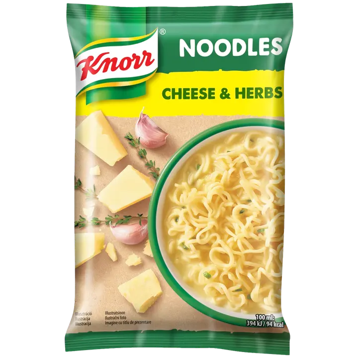 Knorr kiirnuudlid juustu- ja ürdimaitselised 61g