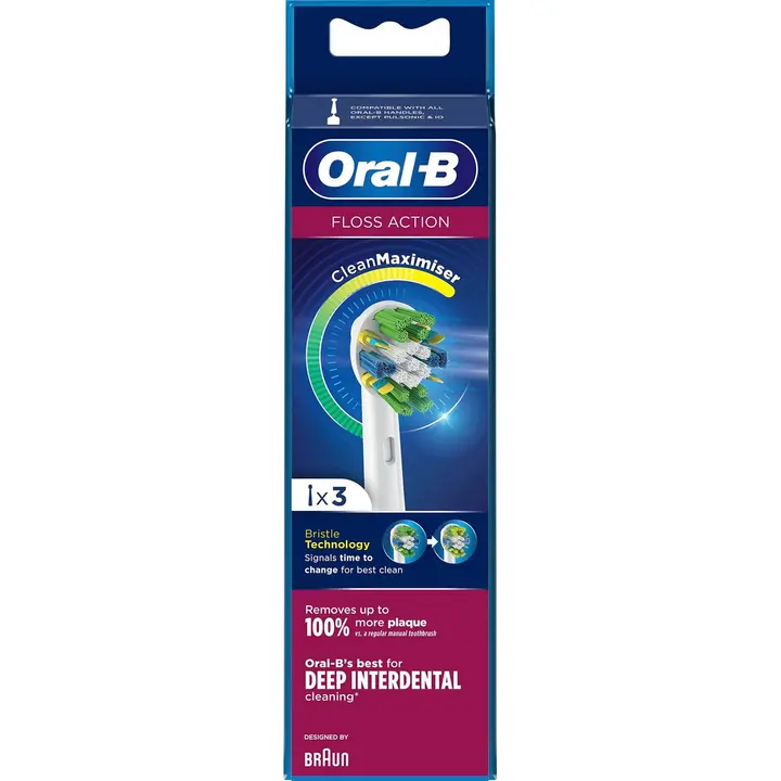 Oral-b otsikud floss action 3tk