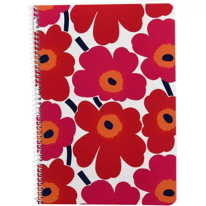 Karto Marimekko kierrevihko A5/40 Unikko Punainen