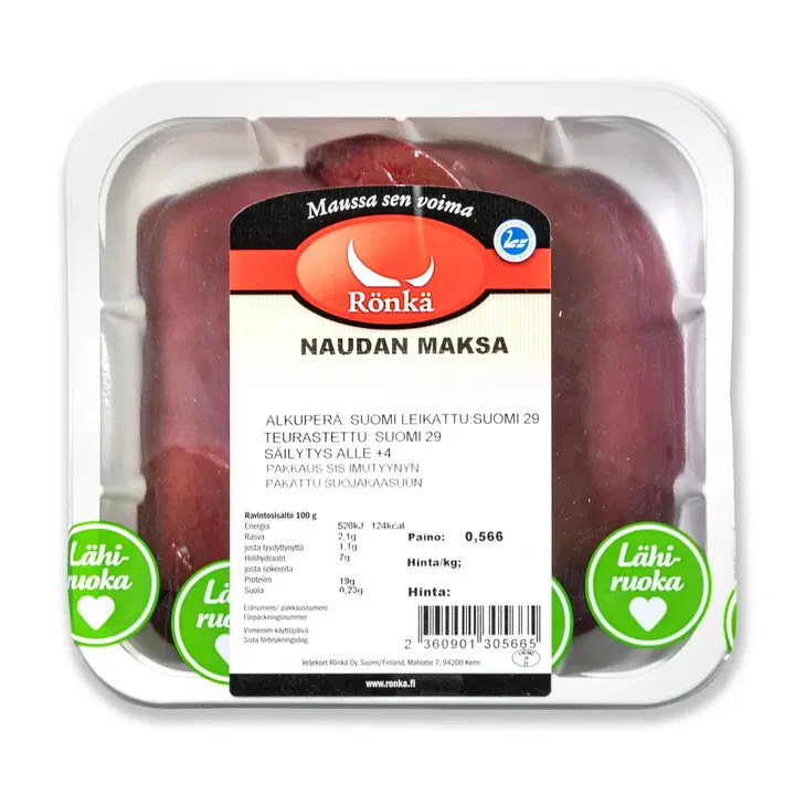 Rönkä Naudan maksa pala