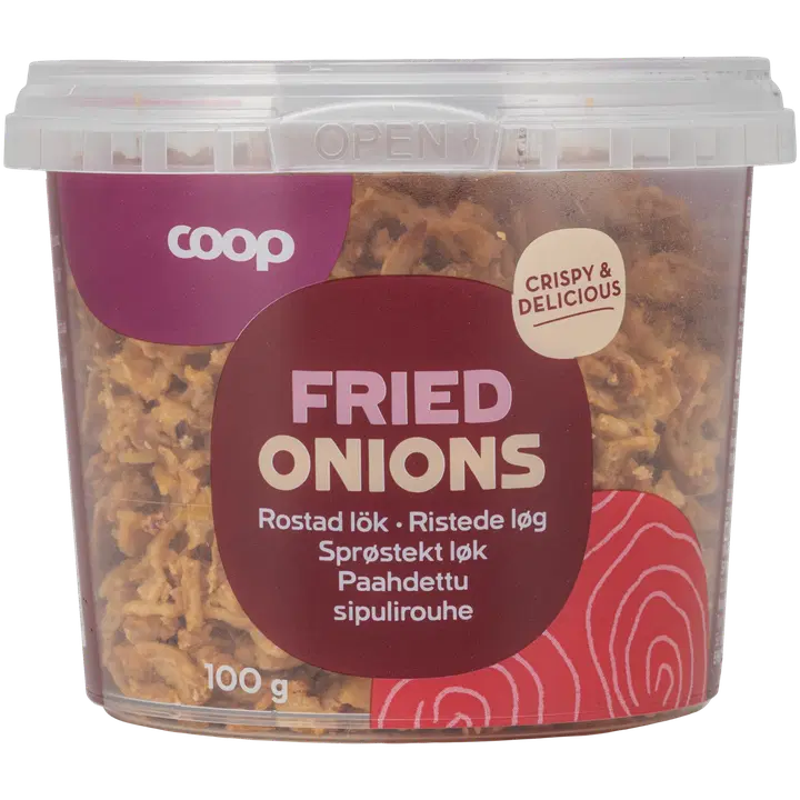Coop paahdettu sipulirouhe 100 g