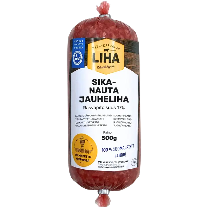 Savo-Karjalan Liha Oy Sika-nauta jauheliha 500g