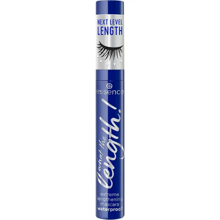 essence what the length! extreme lengthening mascara waterproof 02 Black Waterproof 10 ml