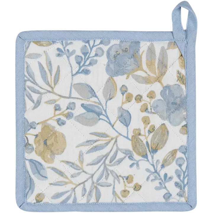 House patalappu Florals 22x22 cm vaaleansininen