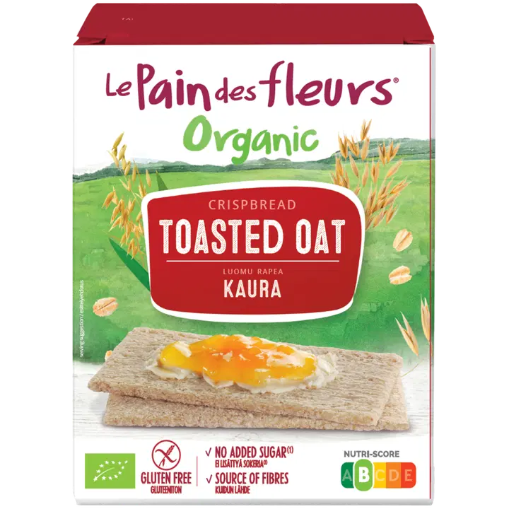 Le Pain des Fleurs luomu kauranäkkileipä gluteeniton 150 g