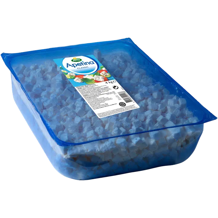 Apetina Salaattijuustokuutiot 20% 4 kg laktoositon