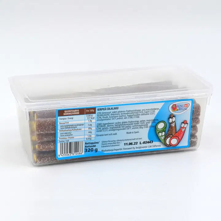 King Regal Kirpeä kolalaku 320g