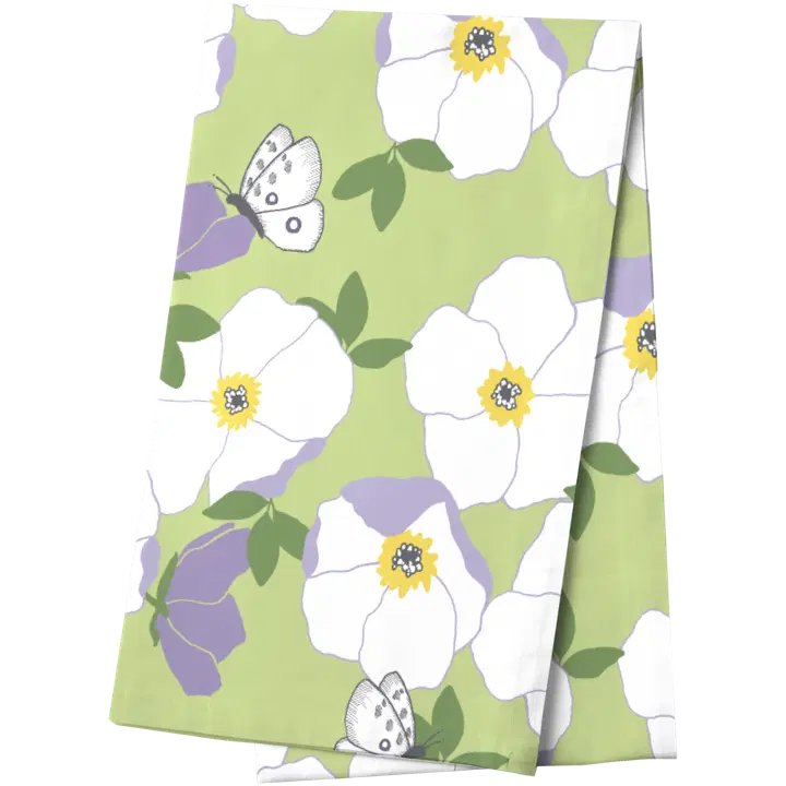 Finlayson kaitaliina Ruusa v.vihr/v.lila 40x140