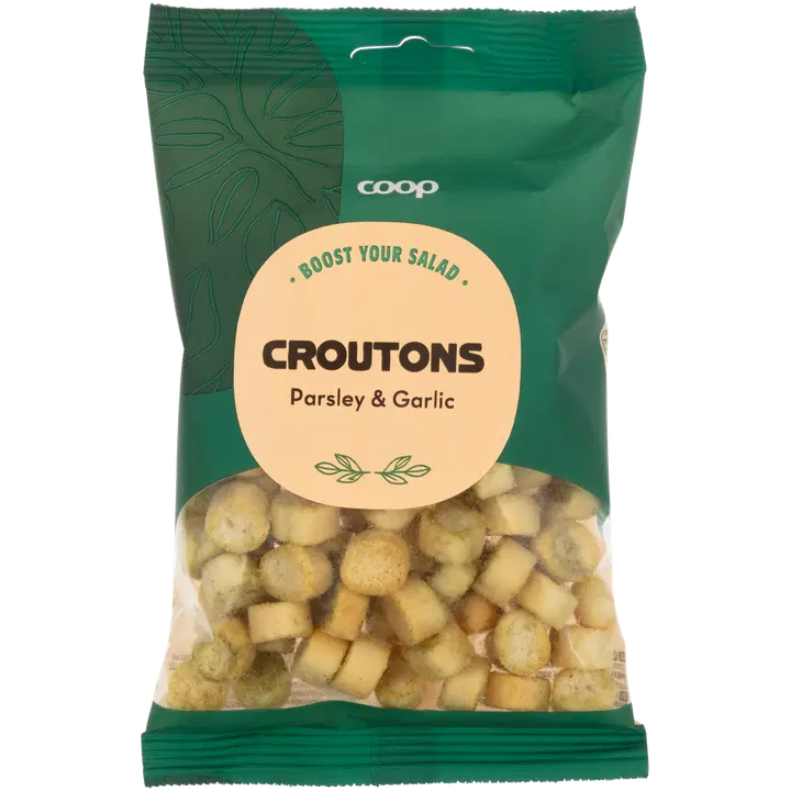 Coop salaattilisuke persilja-valkosipulikrutongit 80 g