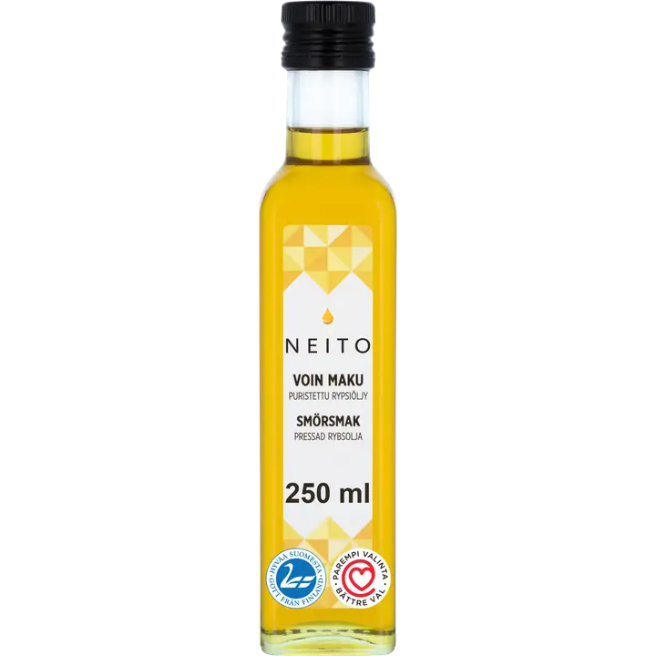Apetit Neito Puristettu voinmakuinen rypsi&rapsiöljy 250ml