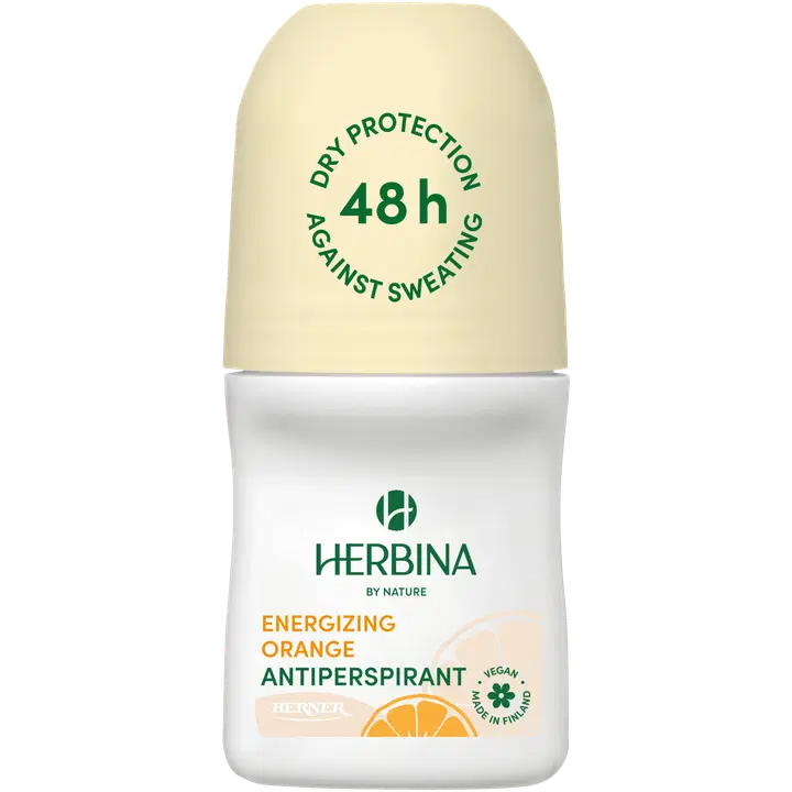 Herbina 50ml antiperspirantti roll-on Energizing Orange