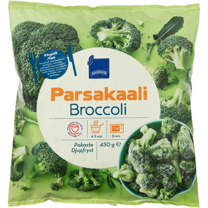 Rainbow parsakaali pakaste 450g
