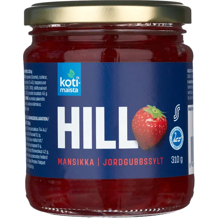 Kotimaista mansikkahillo 310 g