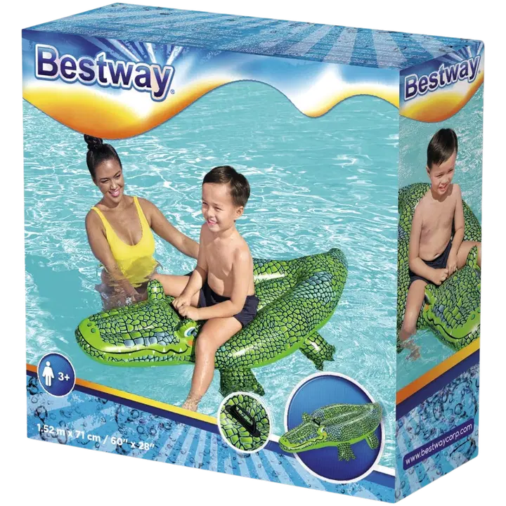 Bestway uimalelu krokotiili Buddy Croc 152x71 cm