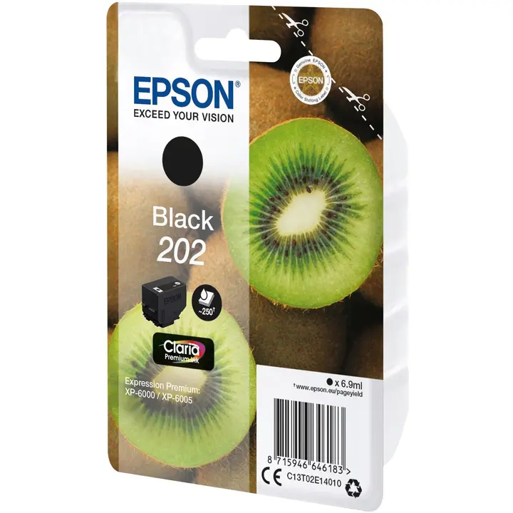 Epson 202 mustepatruuna musta
