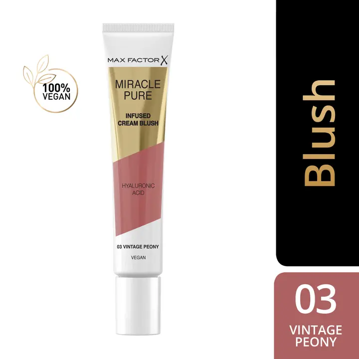 Miracle pure vedel põsepuna 03 vintage peony 15 ml