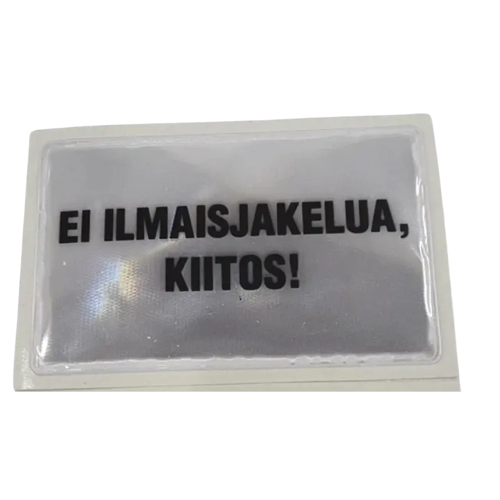 Heijastava tarra ei ilmaisjakelua