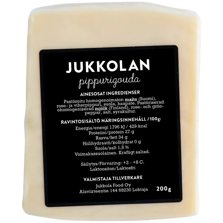 Jukkolan pippurigouda 200 g