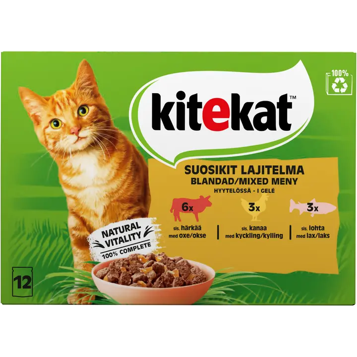 Kitekat kassitoiduvalik 12x85g