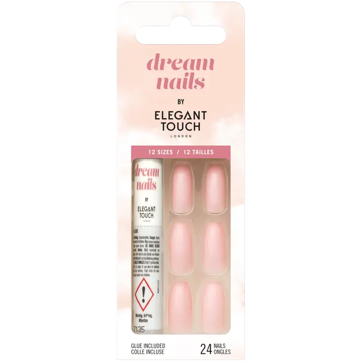 Elegant Touch Dream Nails - Rosy Pink -tekokynnet