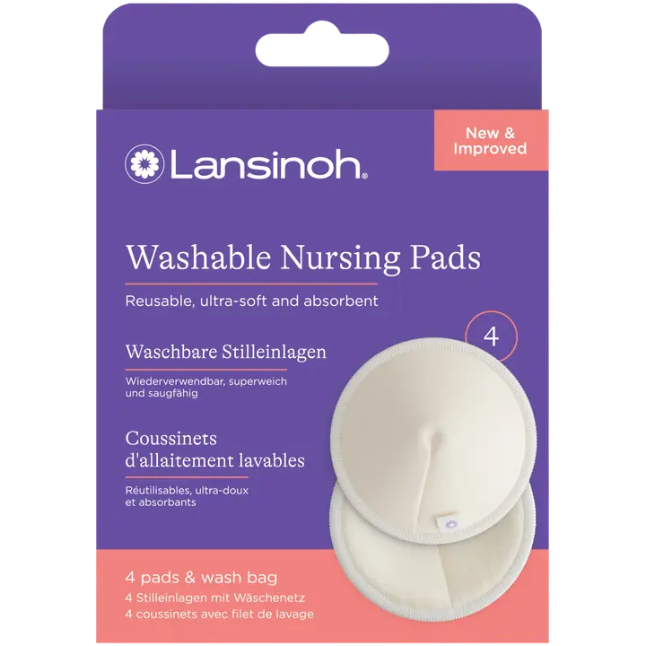 Lansinoh pestävät liivinsuojat 4 kpl