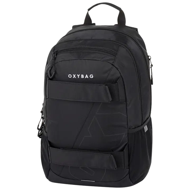 Seljakott oxy sport must, 32 x 15 x 46 cm, ergonoomiline