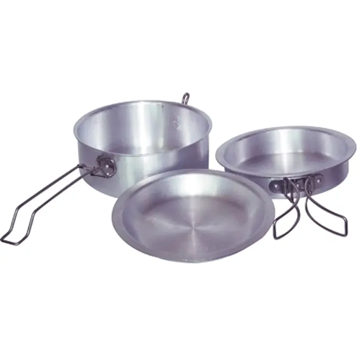 kastrulikomplekt Camp'n'Cook, alumiinium