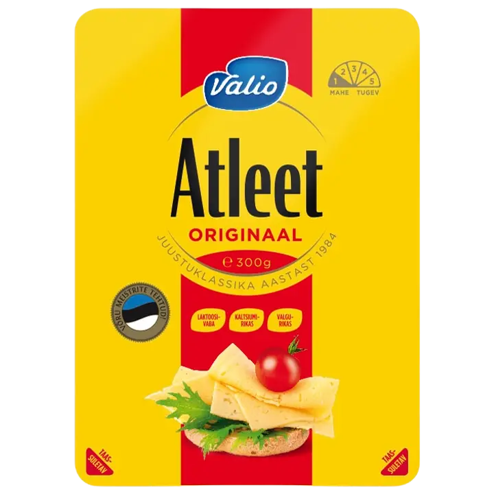 Atleet juust Originaal viilutatud 26%, 300g