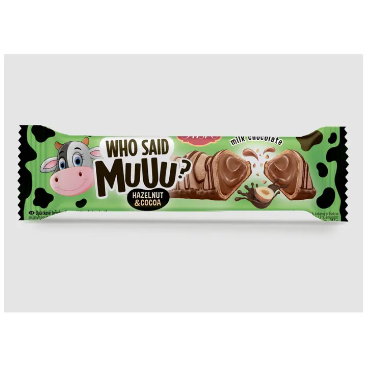 Who said muuu? pähklikreemitäidisega vahvlibatoon22g