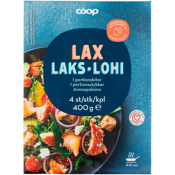 Coop lohi annospaloina 400 g pakaste