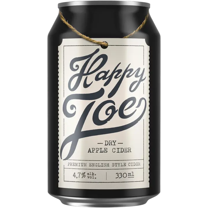 Happy Joe Dry Apple siideri 4,7% 0,33 l