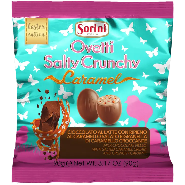 Sorini Salty Caramel Mini Eggs 90g