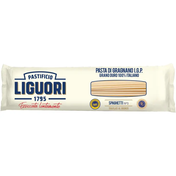 Liguori pasta di Gragnano I.G.P Spaghetti No.3 500g
