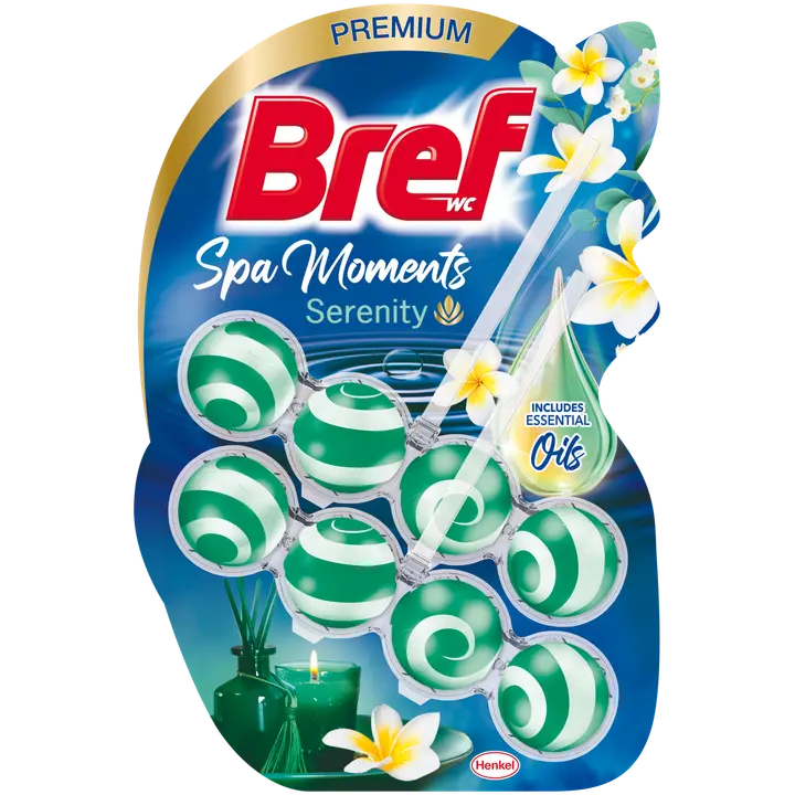 WC-värskendaja Bref Spa Moments Serenity 2x50g