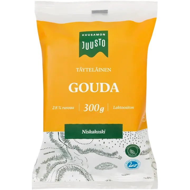 Kuusamon Juusto Gouda 300 g