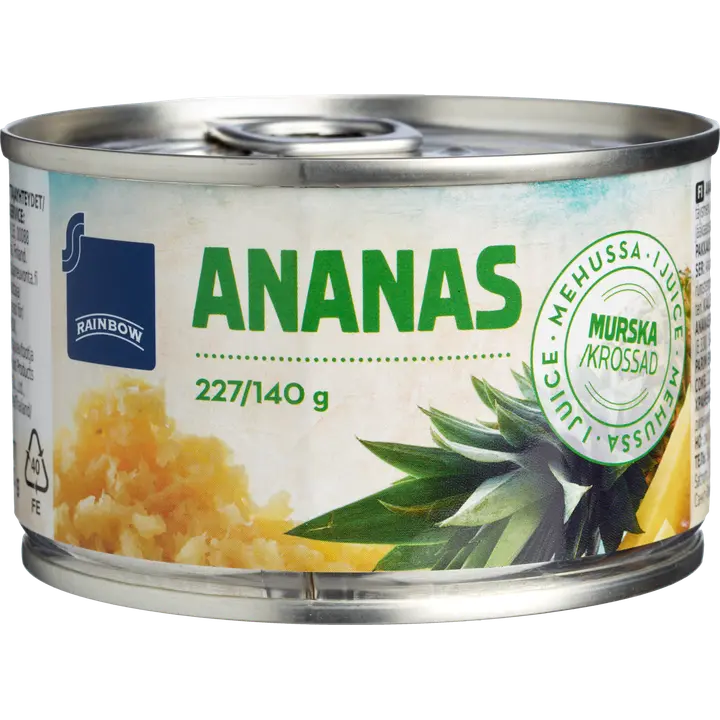 Rainbow ananasmurska mehussa 227/140 g