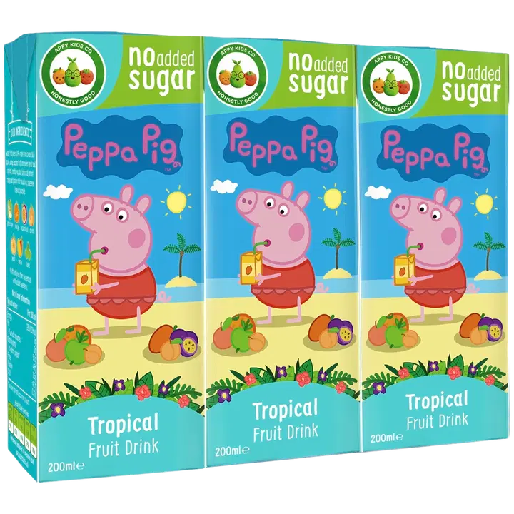Whatever Brands Pipsa Possu Tropical fruit pillimehu 3x200ml