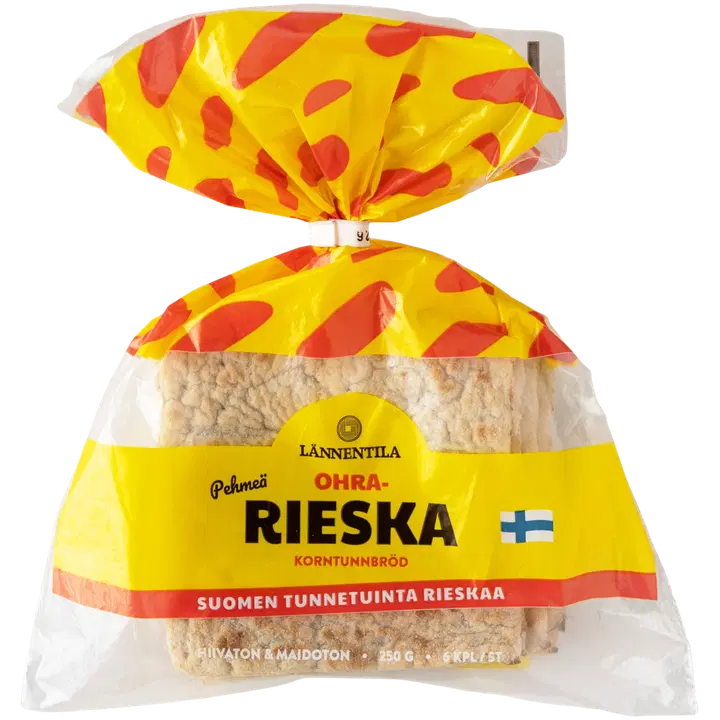 Lännentilan Leipomon Ohrarieskaset 6kpl / 250g