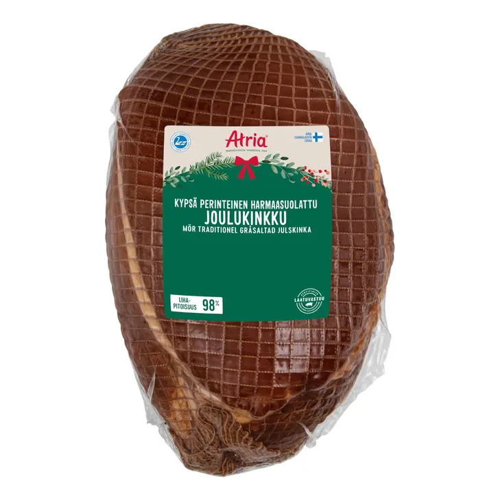 Atria Kypsä Perinteinen Harmaasuolattu Joulukinkku n3kg