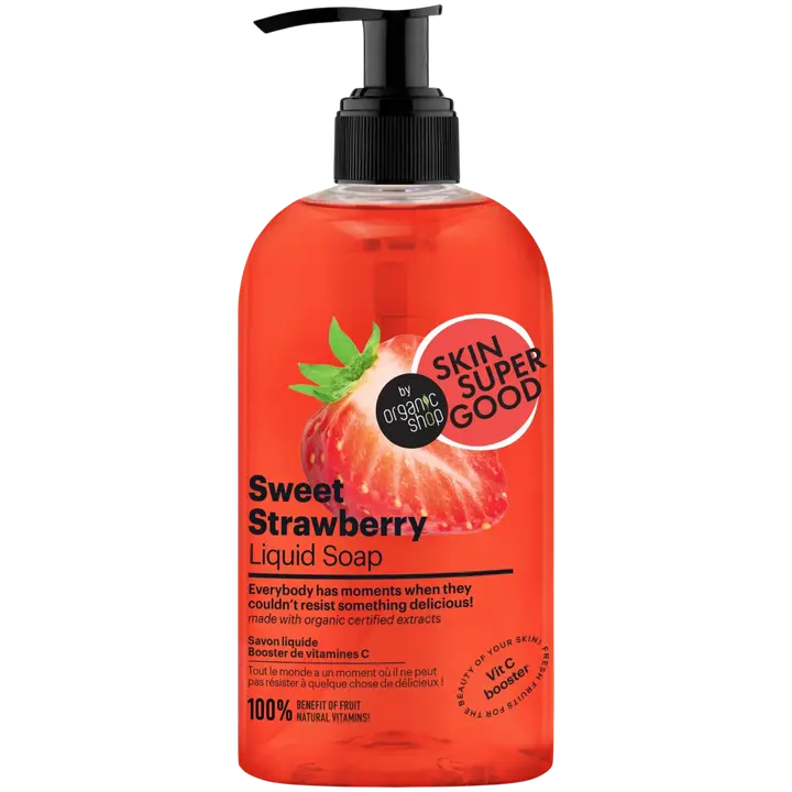 Vedelseep Organic Shop Sweet Strawberry 500ml