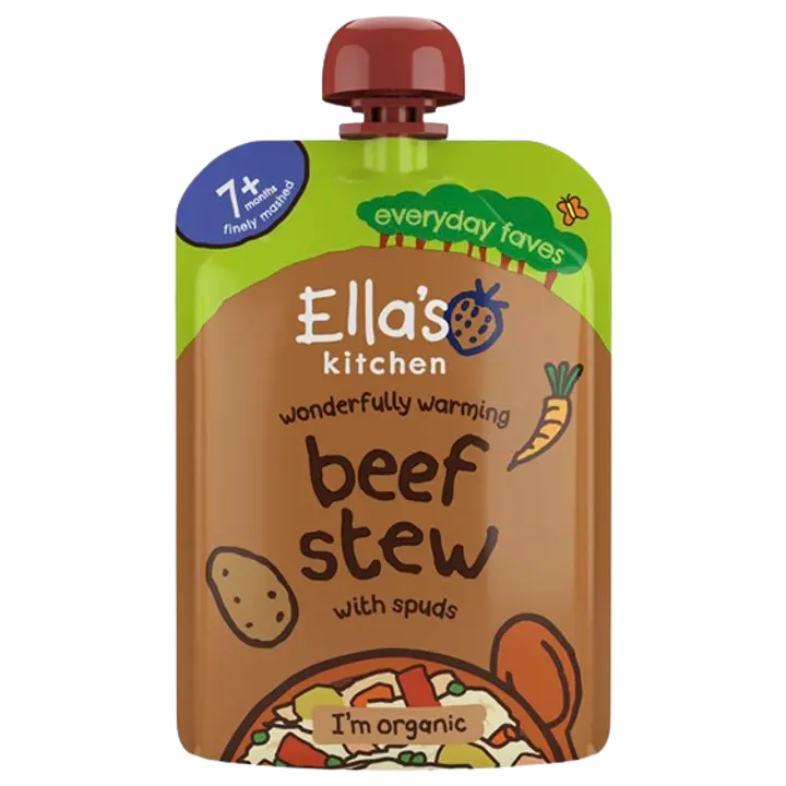 Ella´s Kitchen veiselihapüree kartuliga 130 g, öko, alates 7-elukuust