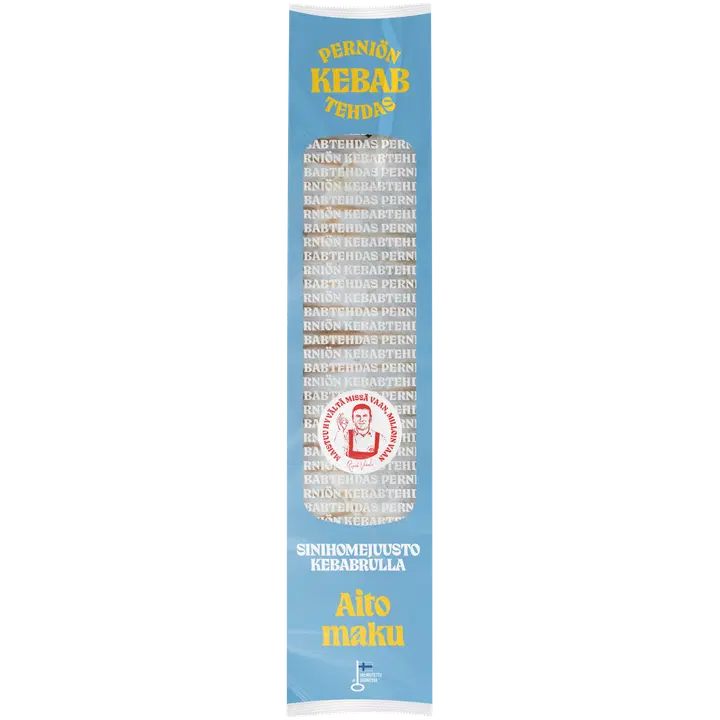 Perniön Rullakebab-tehdas sinihomejuusto kebabrulla 220g
