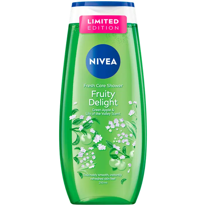 NIVEA 250ml Fruity Delight Shower Gel -suihkugeeli